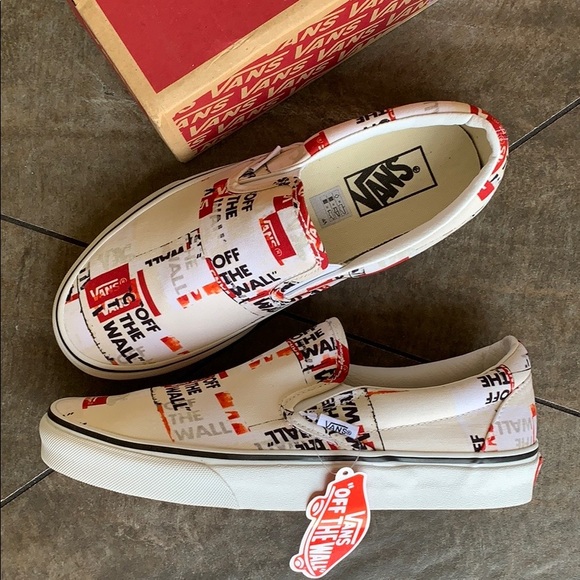•VANS CLASSIC SLIP ON PACKING TAPE Blcdblc men’s• - Picture 15 of 16